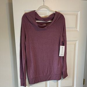 Studio Barre II Sweatshirt in Mauve